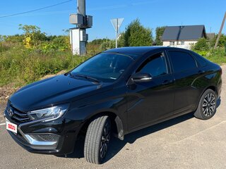 2025 Lada (ВАЗ) Vesta I Рестайлинг (NG), чёрный, 1600000 рублей, вид 4
