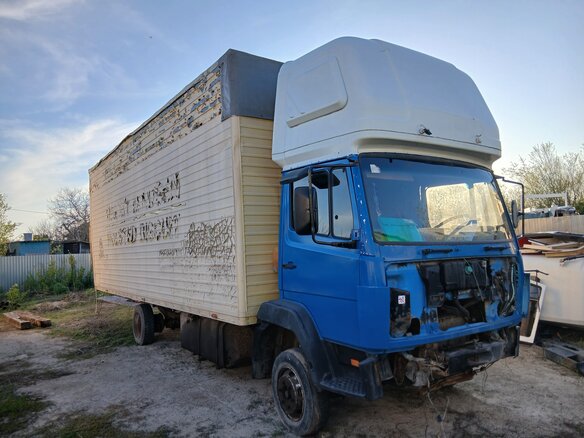 1985 Mercedes-Benz 814, зелёный, 650000 рублей - вид 9