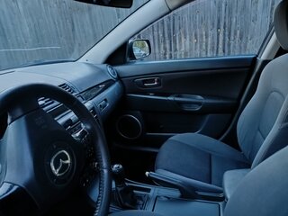 2008 Mazda 3 I (BK) Рестайлинг, чёрный, 470000 рублей, вид 4