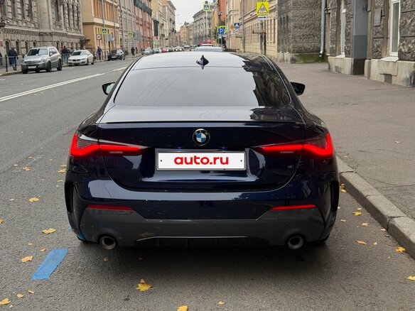 2020 BMW 4 серии 430i G22, G23, G26, синий, 5800000 рублей - вид 5
