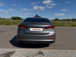 2017 Hyundai Elantra VI (AD), серый, 1095000 рублей, вид 4