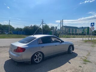 2002 Nissan Skyline XI (V35), серебристый, 350000 рублей, вид 3