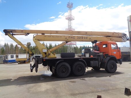 2011 КамАЗ АГП (Автовышки), оранжевый, 1648220 рублей, вид 3