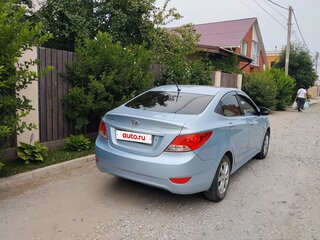 2012 Hyundai Solaris I, голубой, 900000 рублей, вид 2