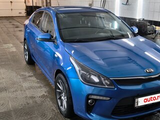 2017 Kia Rio IV, синий, 900000 рублей, вид 2