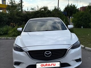 2015 Mazda 6 III (GJ) Рестайлинг, белый, 1580000 рублей, вид 3
