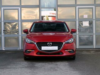 2017 Mazda 3 III (BM) Рестайлинг, красный, 1541000 рублей, вид 2