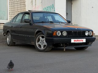 1989 BMW 5 серии 535i III (E34), чёрный, 550000 рублей, вид 1
