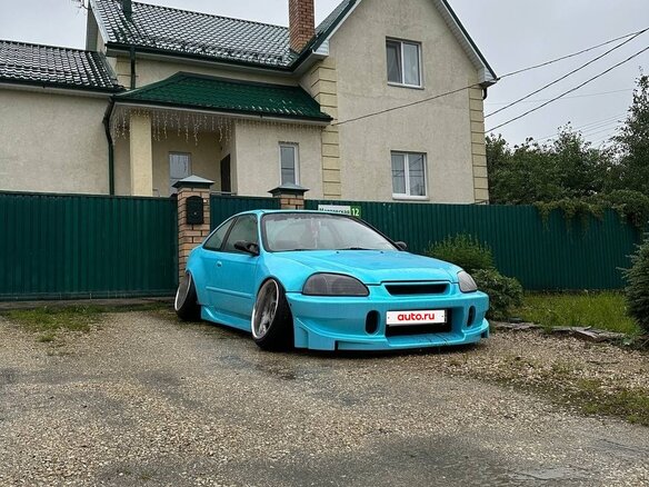 1997 Honda Civic VI, чёрный, 800000 рублей - вид 9