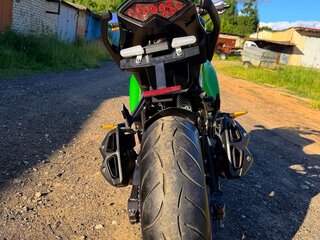 2011 Kawasaki Ninja 1000 SX, зелёный, 650000 рублей, вид 4