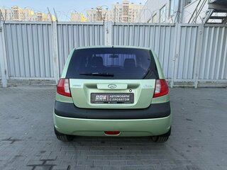 2008 Hyundai Getz I Рестайлинг, зелёный, 545000 рублей, вид 4