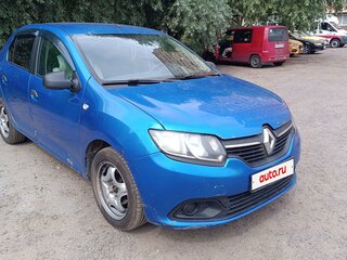 2017 Renault Logan II, синий, 370000 рублей, вид 4