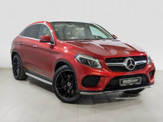 2019 Mercedes-Benz GLE Coupe 400 I (C292), красный, 5000000 рублей, вид 3