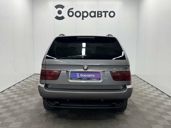 2004 BMW X5 3.0i I (E53) Рестайлинг, серый, 1170000 рублей - вид 5