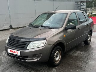 2014 Lada (ВАЗ) Granta I, коричневый, 210000 рублей, вид 1