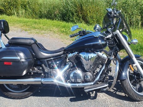 2012 Yamaha XVS950, чёрный, 680000 рублей, вид 4