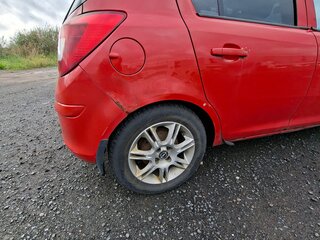 2008 Opel Corsa D, красный, 210000 рублей, вид 4