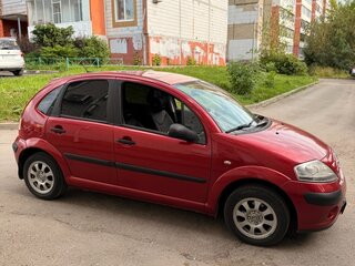2009 Citroen C3 I Рестайлинг, красный, 340000 рублей, вид 3