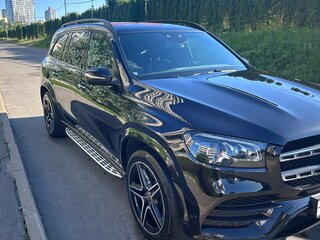 2019 Mercedes-Benz GLS 450 II (X167), чёрный, 6450000 рублей, вид 3