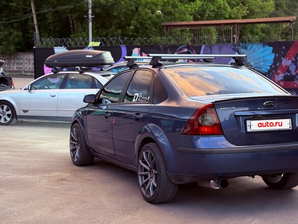 2005 Ford Focus II, синий, 400000 рублей - вид 9