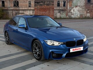 2017 BMW 3 серии 320d VI (F3x) Рестайлинг, синий, 2050000 рублей, вид 2