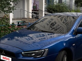 2010 Mitsubishi Lancer X, синий, 650000 рублей, вид 2