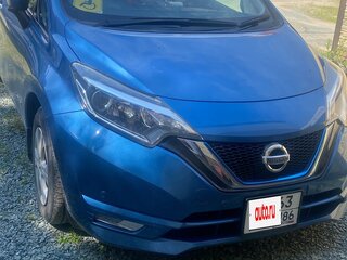 2017 Nissan Note e-Power II Рестайлинг, синий, 1350000 рублей, вид 5