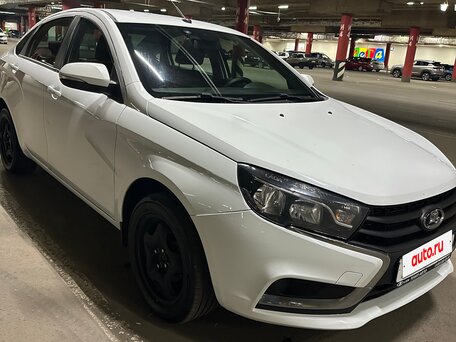 2020 Lada (ВАЗ) Vesta I, белый, 890000 рублей, вид 2