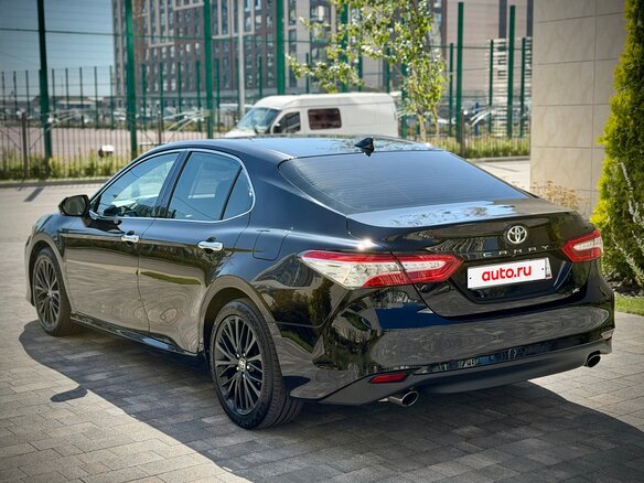 2019 Toyota Camry VIII (XV70), чёрный - вид 9