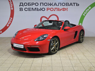 2018 Porsche Boxster IV 718 (982), красный, 6300000 рублей, вид 3