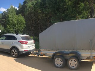 2019 Hyundai Creta I, бежевый, 1730000 рублей, вид 5