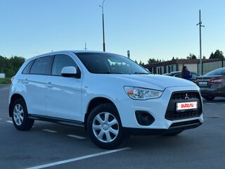 2015 Mitsubishi ASX I Рестайлинг, белый, 1200000 рублей, вид 5