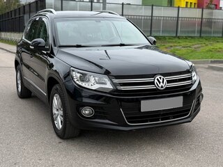 2012 Volkswagen Tiguan I Рестайлинг, чёрный, 1150000 рублей, вид 1