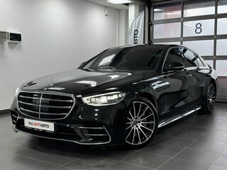 2021 Mercedes-Benz S-Класс 400 d 4MATIC VII (W223), чёрный, 9050000 рублей, вид 1