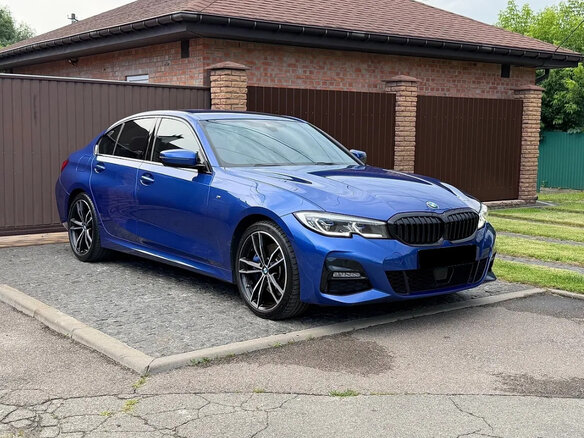 2022 BMW 3 серии 320i VII (G2x), синий, 3220000 рублей - вид 3