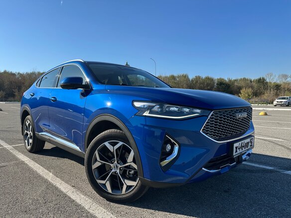 2021 Haval F7x I, синий - вид 12