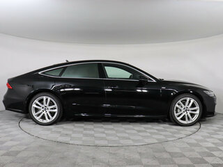 2021 Audi A7 45 TDI II (4K), чёрный, 6181435 рублей, вид 4