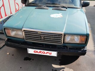 2005 Lada (ВАЗ) 2107, зелёный, 75000 рублей, вид 2