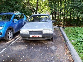 2003 Lada (ВАЗ) 21099, серебристый, 180000 рублей, вид 2