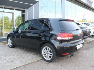 2012 Volkswagen Golf VI, чёрный, 650000 рублей, вид 4