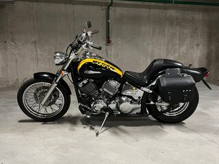2004 Yamaha XVS400 Drag Star, чёрный, 400000 рублей, вид 1