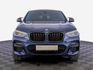 2021 BMW X4 20i II (G02), синий, 4895000 рублей, вид 2