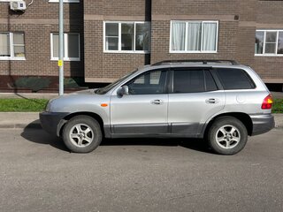 2003 Hyundai Santa Fe I, серый, 430000 рублей, вид 5
