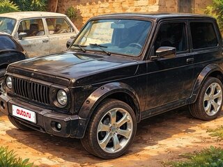 2002 Lada (ВАЗ) 2121 (4x4) I Рестайлинг, чёрный, 333333 рублей, вид 1