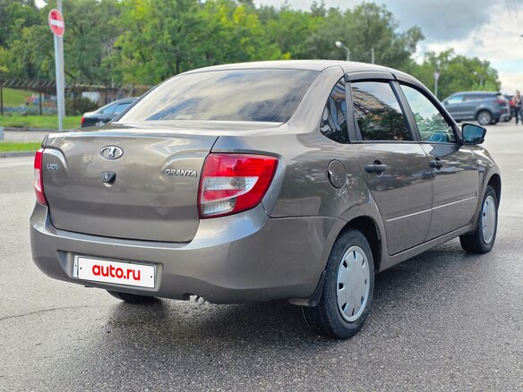 2017 Lada (ВАЗ) Granta I, коричневый, 345000 рублей - вид 6