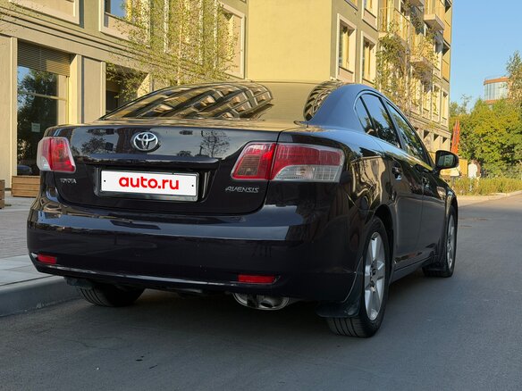 2009 Toyota Avensis III, фиолетовый, 1250000 рублей - вид 9