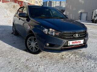 2019 Lada (ВАЗ) Vesta I, синий, 850000 рублей, вид 2