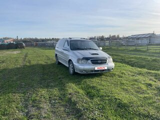 2005 Kia Carnival I Рестайлинг, серебристый, 244447 рублей, вид 2