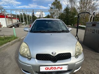 2003 Toyota Vitz I (P10), серый, 370000 рублей, вид 1