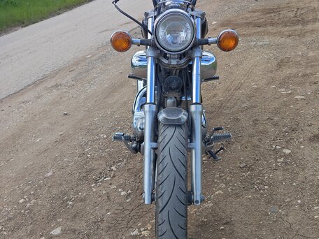 1992 Yamaha XV400 Virago, чёрный, 250000 рублей, вид 5